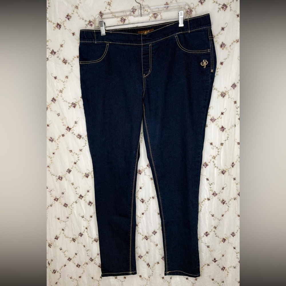 South Pole Women's Dark Indigo Skinny Jeans